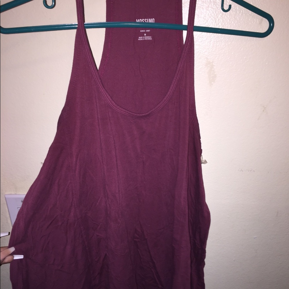Long shirt, sleeveless, cotton cloth